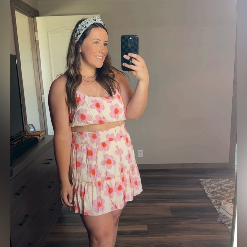 Floral Pink set